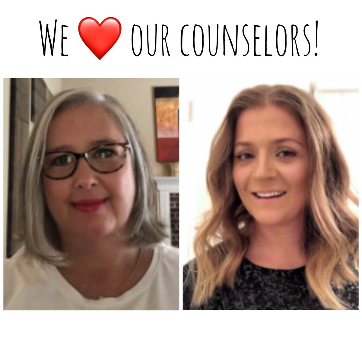 This week we are celebrating our school counselors, Ms. Askins and Mrs. Shala. They go above and beyond to help our students meet their potential. They help us keep social-emotional health at the forefront of our conversations. We are so grateful they are a part of our team!