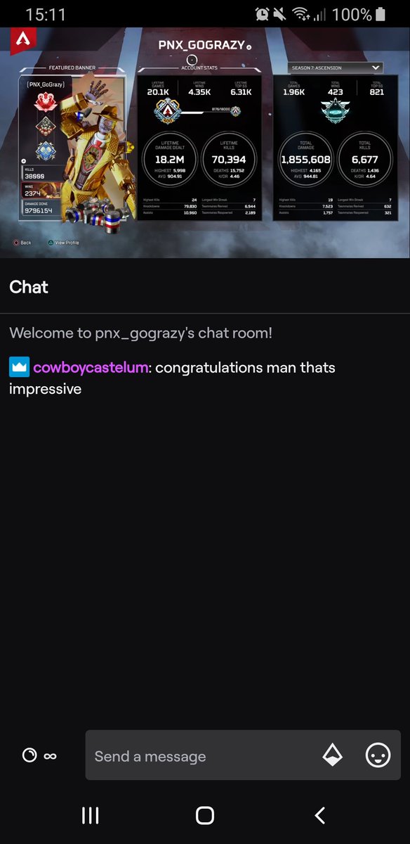 Hi everyone, your favourite dutch streamer is live 🤣😇

twitch.tv/pnx_gograzy