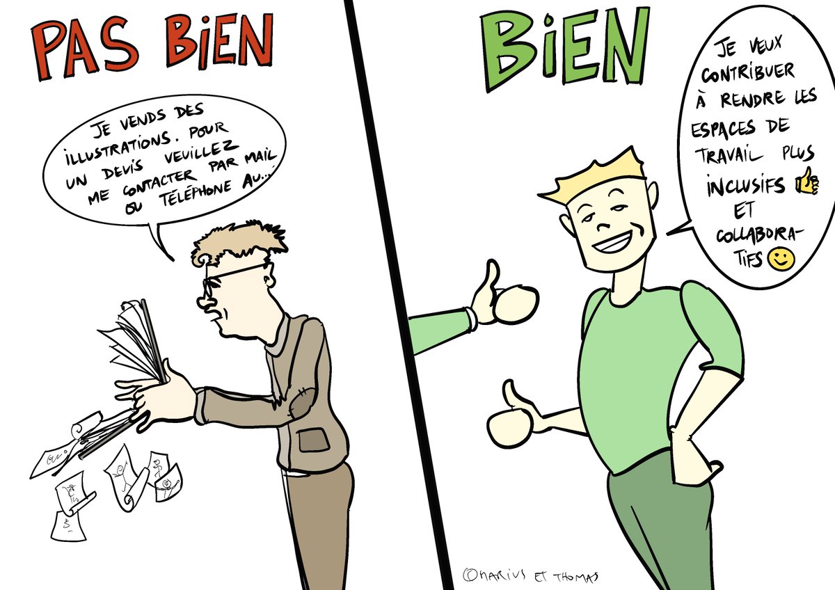 Pitcher son activité.
Cas n°5 : se mettre en valeur sans faire de vilaine pub.

#business #pub