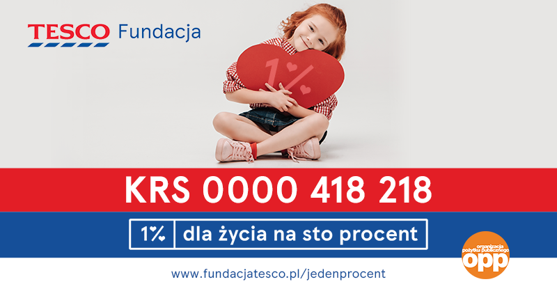 Fundacja Tesco chce pomóc w zakupie kardiomonitora dla Oddziału Klinik Chorób Dzieci i SOR-u Uniwersyteckiego Szpitala Dziecięcego w Krakowie. Każda osoba przekazująca Fundacji 1% swojego podatku będzie mogła dołożyć małą cegiełkę na ten szczytny cel. bit.ly/3reaaht