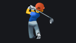 Facebook: 0 starsi really don't know why they rendered his ass. he's arching his back too. don't get me wrong, i love when men do that as much as the next guy, but this is a Golfer emoji. and he's holding the club behind his head for some reason. Facebook has some odd priorities