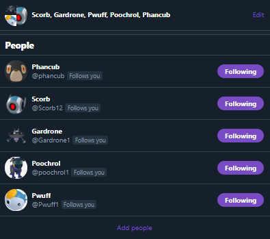 VeyIens's tweet photo. @Stan_CakeHD @phancub @Gardrone1 @Scorb12 remove tiklipse and garbantis for poochrol and pwuff https://t.co/JSgzRsqgIr