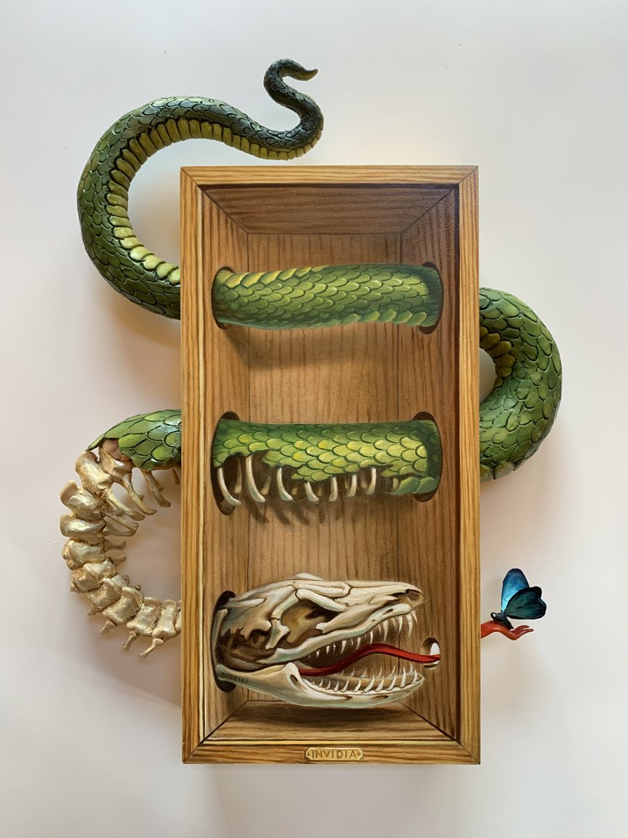 Invidia
11"x15" polymer clay, aluminum, oil on panel
<a href="/CoproGallery/">Copro Gallery</a> Feb 13th. Sold!🙏
process video -instagram.com/chrisbuzelli/