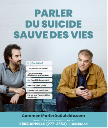 info_oasissm's tweet photo. La 31e Semaine de prévention du suicide met l’accent sur un élément fondamental de la prévention, soit la prise de parole.
#semainepreventionsuicide https://t.co/EJzLTsrywW
