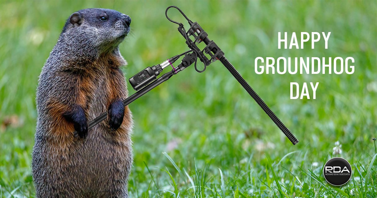 richarddeanasc's tweet image. 6 more weeks of winter! Phil doesn&apos;t like it either, he wants to get back to his true passion, location audio.  He wants to make use of his new @shure Axient Digital AD3 transmitter. 
#groundhogday #shure #axientdigital