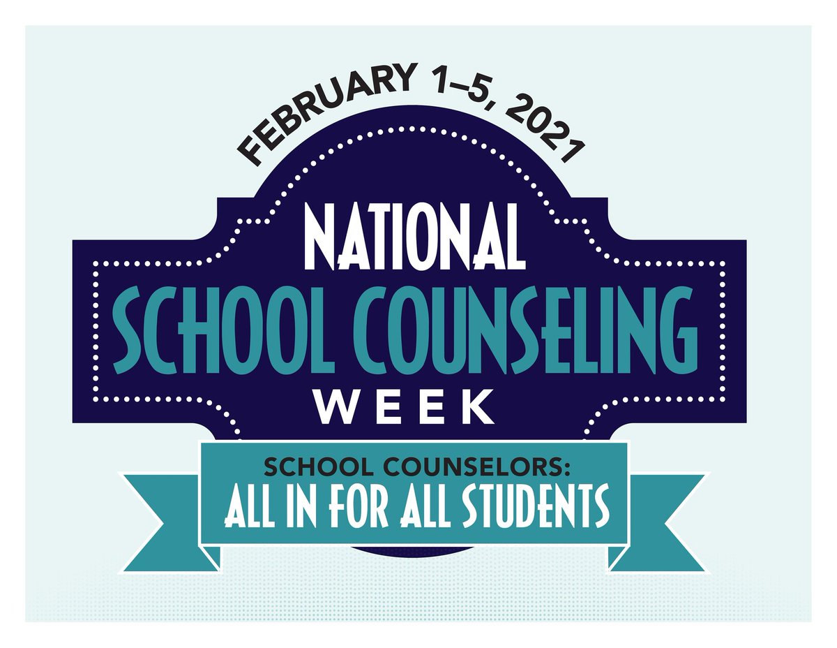 Our CPS school counselors are #AllInForAllStudents and this week is National School Counseling Week. Thank your school counselors today!
