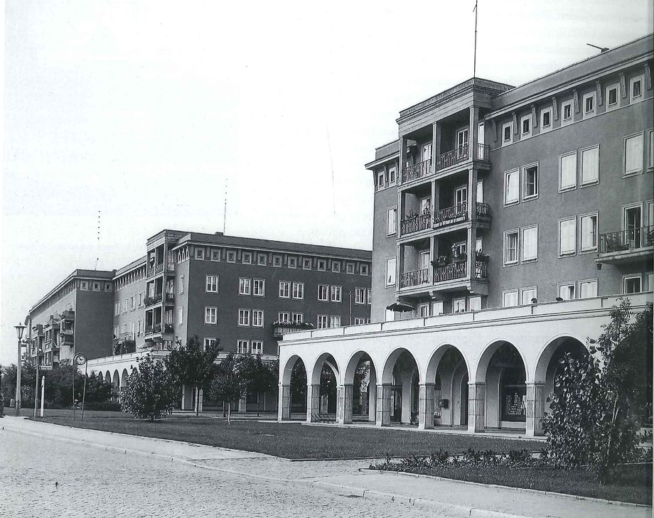 The scale of these cities was massive, with planned populations ranging between thirty and a hundred thousand. Likewise, the architecture exemplified the monumental socialist realist style, a neoclassical format with a modern twist.