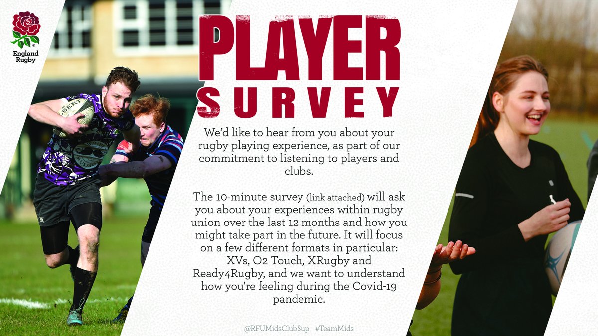 📢𝐂𝐀𝐋𝐋𝐈𝐍𝐆 𝐀𝐋𝐋 𝐏𝐋𝐀𝐘𝐄𝐑𝐒🗣️

We want to 👂hear from YOU, please take this survey and help us to support you

Complete it here👇
🔗bit.ly/3oCqAPc

📲Please forward on so we can reach as many players as possible