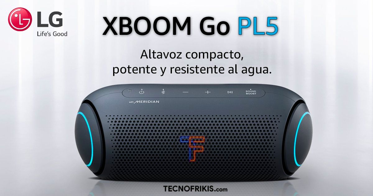 tecnofrikis's tweet photo. En Tecnofrikis nos gusta llevarnos la tecnología a todas partes. En esta ocasión nos llevamos un altavoz LG todo terreno, compatible con altavoces inteligentes, con calidad de sonido y otras funciones que te sorprenderán. Ideal para regalar.
https://t.co/2Y7yjSj4uZ https://t.co/55FN8rLfsU