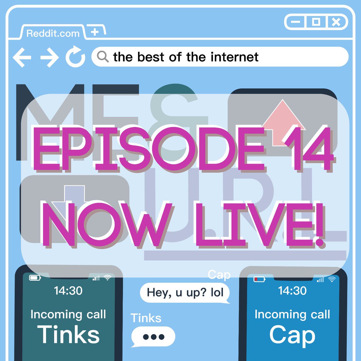 MeAndURL's tweet image. 🚨 EP 14 NOW LIVE! 🚨 
Get your ear holes around our newest episode. Be sure you’re not eating your dinner for this one, content may induce audible cries of despair!

Available on your favourite podcast provider (links in our bio) 📲