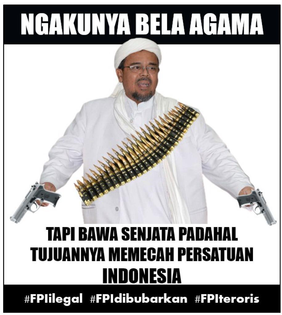 Indonesia tidak butuh ormas radikal FPI