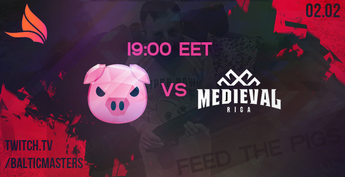 gameday! playing vs our Latvian bros <a href="/TeamMedievalGG/">Medieval Riga</a> 
⏲️19:00 EET twitch.tv/balticmasters