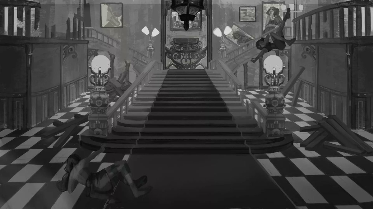 girll_alien's tweet photo. My 2  vizdev practice piece
And some value study

 #art #illustration #drawing #picture #artist  #digitaldrawing #digitalpainting #digitalsketch #artsy #instaart #gallery #creative #Grayscale #vizdev #painting #visualdevelopment #valuestudy https://t.co/L8DlPbaUlb