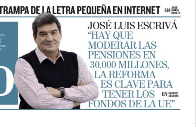 biejetita's tweet photo. @agarzon @CarlosArguinano andate con ojo que este ser sublime, te quiere quitar el perejil!!!
Lo malo no es que sea un #CHORROBORRO (RAE: Aluvión de cosas INUTILES), lo malo es que es MINISTRO del Gobierno del PROGRESO de las #Moncloacas, Siglo XXI y lo PAGAMOS TODOS.
#SocialismoCRIMINAL https://t.co/bD0mzZtCS5