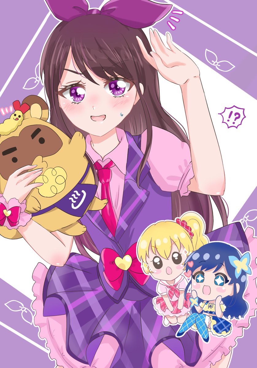 要望があったので\ありがと～!/
蘭さんとあおい姐さん生誕絵をネップリ登録しました‼️
セブンで印刷できます!
2月9日までです❗️
#アイカツネットプリント部 