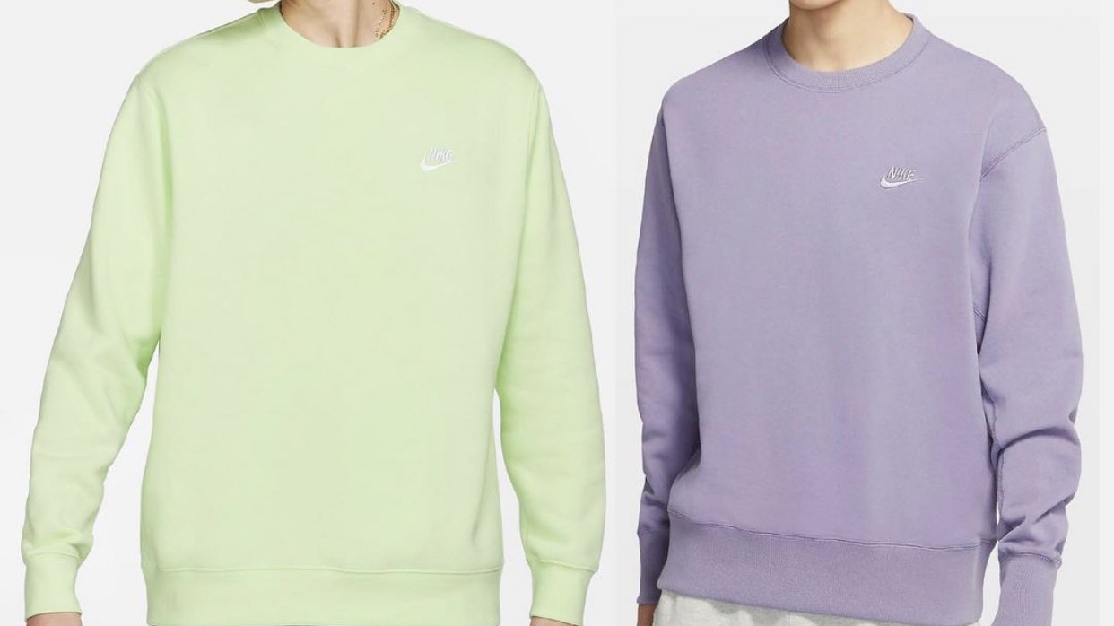 THEDETAILSOFTODAY on X nike pastel sweater https t 7d7J0bAM29 X