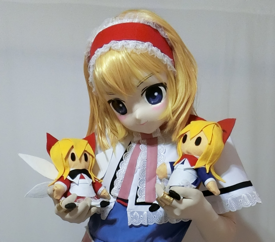 Kigurumi Erika ꈍᴗꈍ 着ぐるみ 東方project の 七色の人形遣い アリス マーガトロイド さん 人形を操る程度の能力 T Co Kbe3mp3ny2 Twitter
