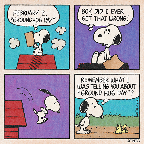 Happy Ground(hug) day! #GroundhogDay