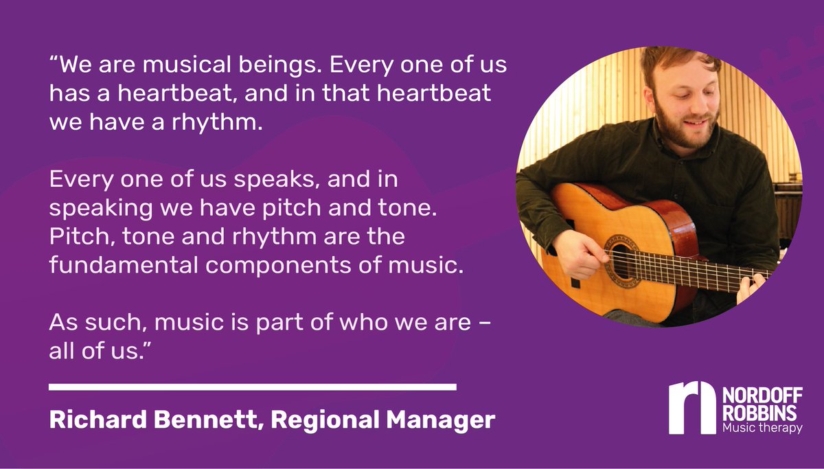 nordoffrobbins's tweet image. Music can be extremely social, using group activities that require listening skills and teamwork. It can also improve social interaction @RichBennettNR and @BBC_Teach on how music can help improve social skills and communication #ChildrensMentalHealthWeek bbc.in/396OwTg