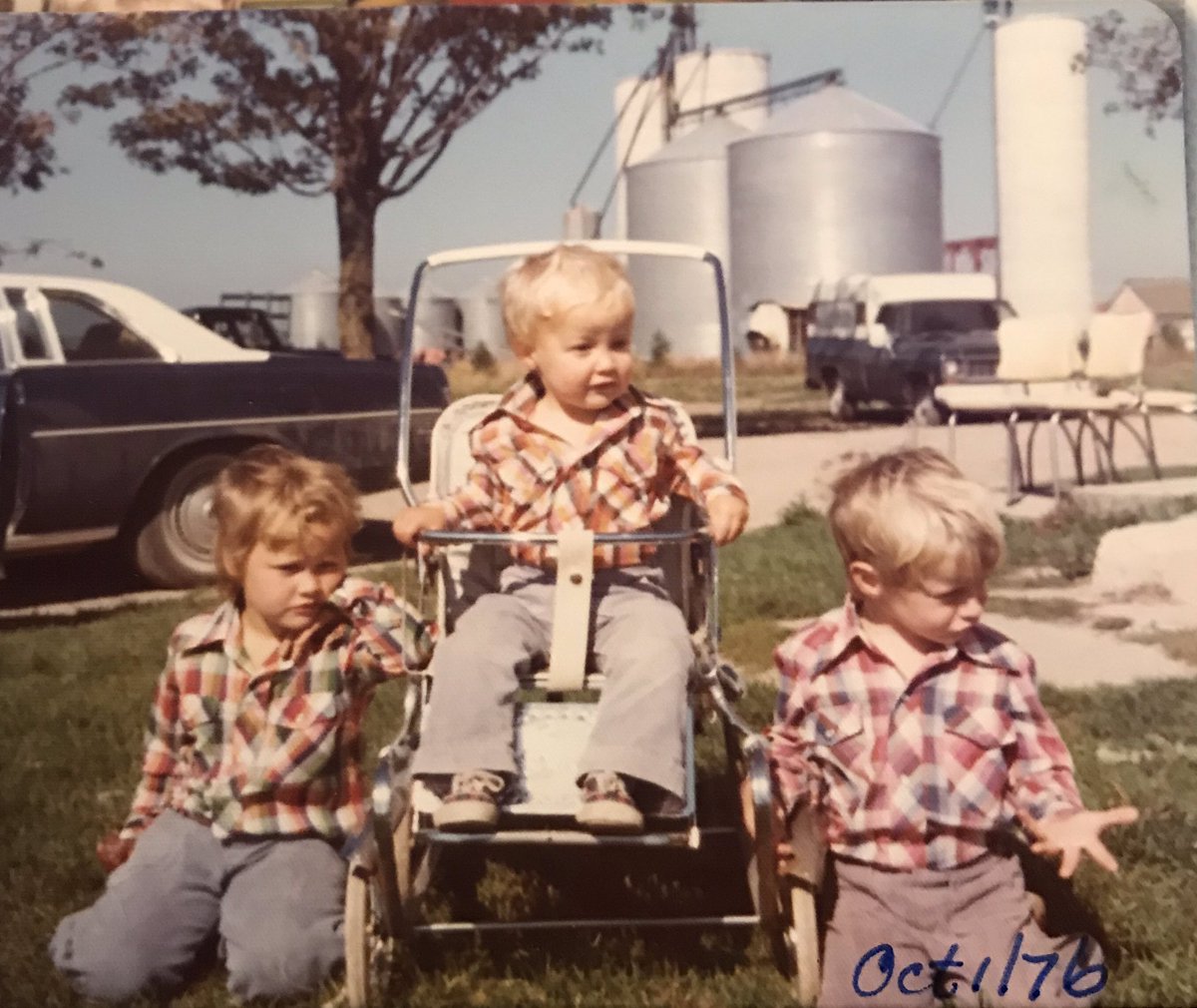 Tanyalep's tweet image. Missing our little ‘Sunshine’ and our matching plaid shirts. Always so thankful to our family and friends who remind us of good memories of Troy; it helps everyone get through the tough days when he’s missed the most. Love you little bro’. #TMFS @SamuelStewartS