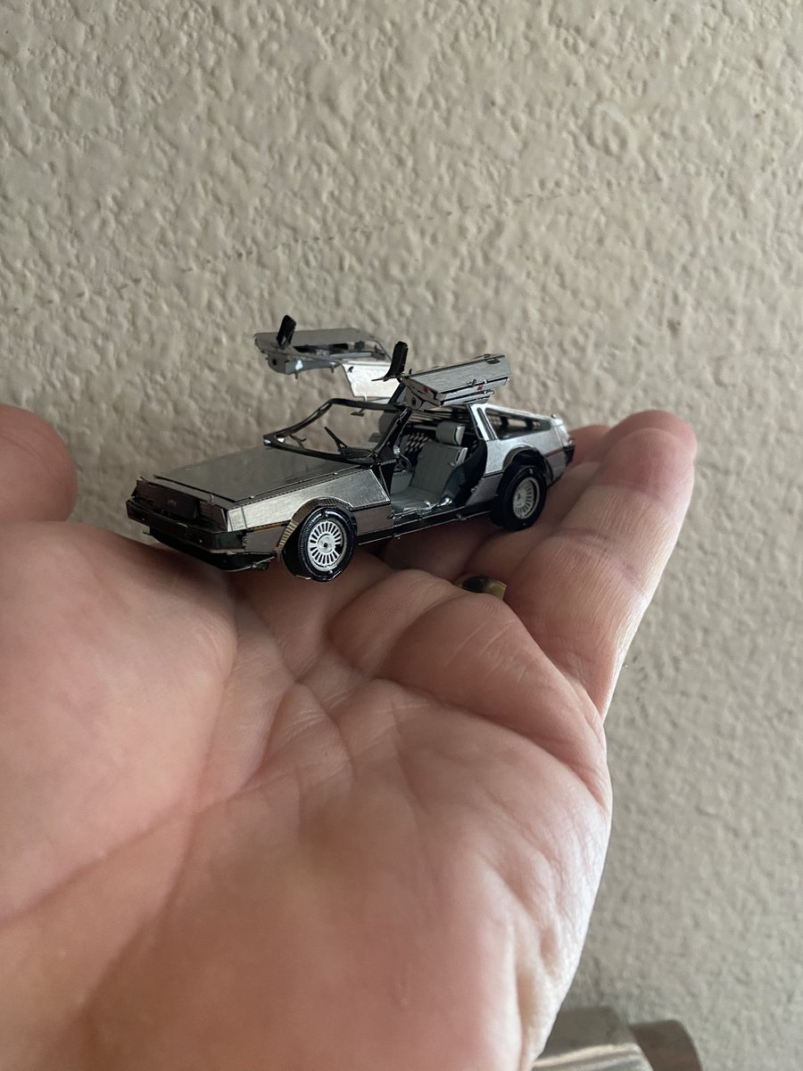 Like2LikeThings's tweet image. @MetalEarth3D did it again with this one! #BTTF #DeLorean
