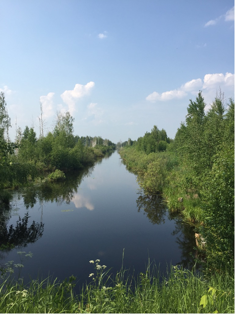 1/6 On  #WorldWetlandsDay I remember my trips to the region of Shatura some 120km east of Moscow a couple of years ago. Decades of peat-mining have left deep marks on the landscape which now features drainage canals, vacated workers’ settlements and abandoned excavation sites.