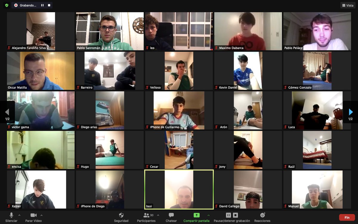 Outra maneira de traballar cadetes coruxo cf os mandos de sanro coach