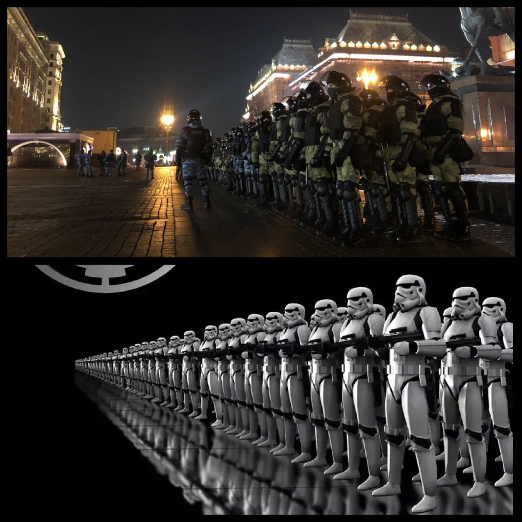 AVolinets's tweet image. Атака клонов!
#FreeNavalny