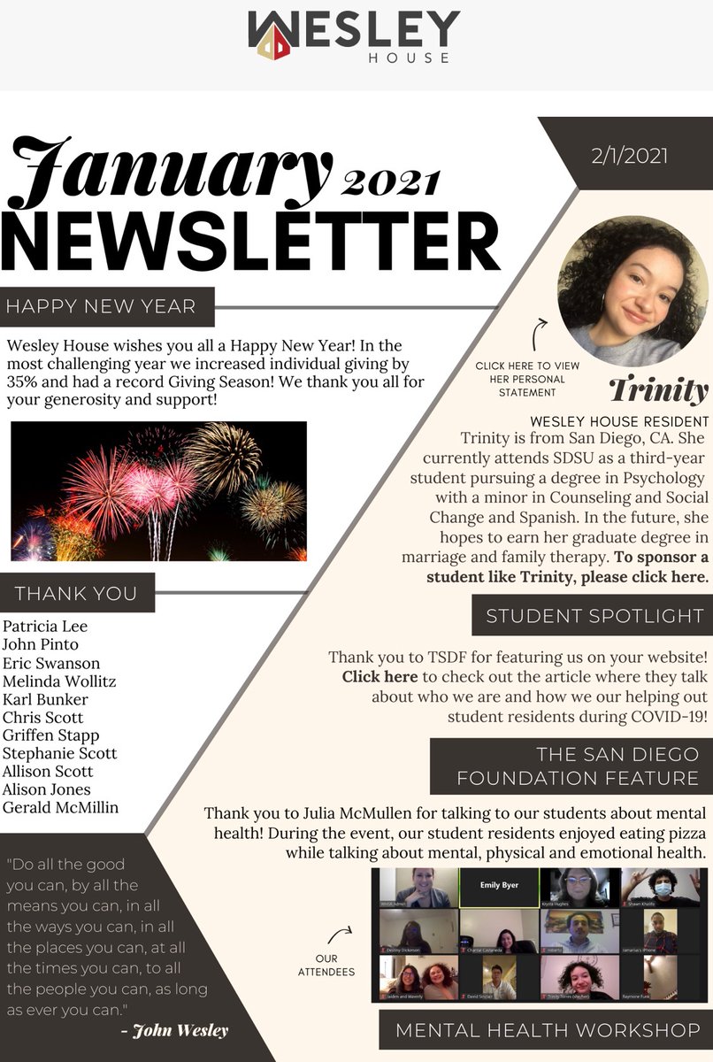 sdwesleyhouse's tweet photo. Letβs keep in touch! Subscribe to our newsletter by clicking here: https://t.co/KzSUCyziS0 #wesleyhouse #newsletter #subscribe #keepintouch #studentsuccess #housingforall #parityoncampus https://t.co/QeVTN70LOW