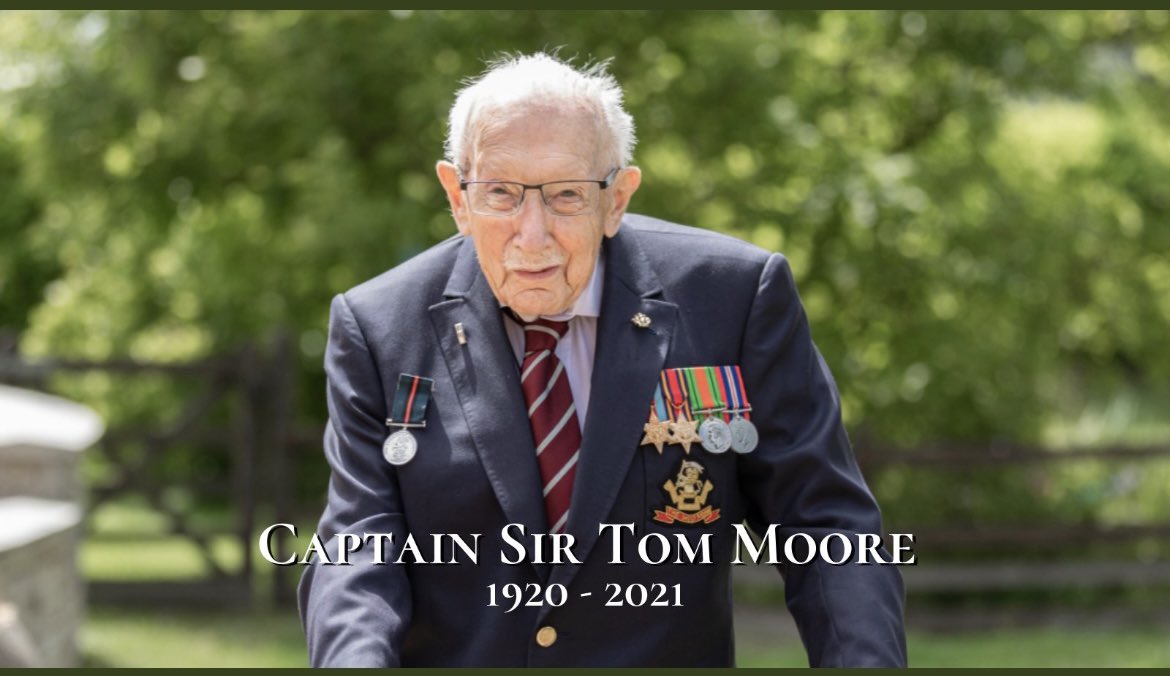 Michelle78Simmo's tweet image. When we needed a Hero... he stepped up.. RIP Sir 😢