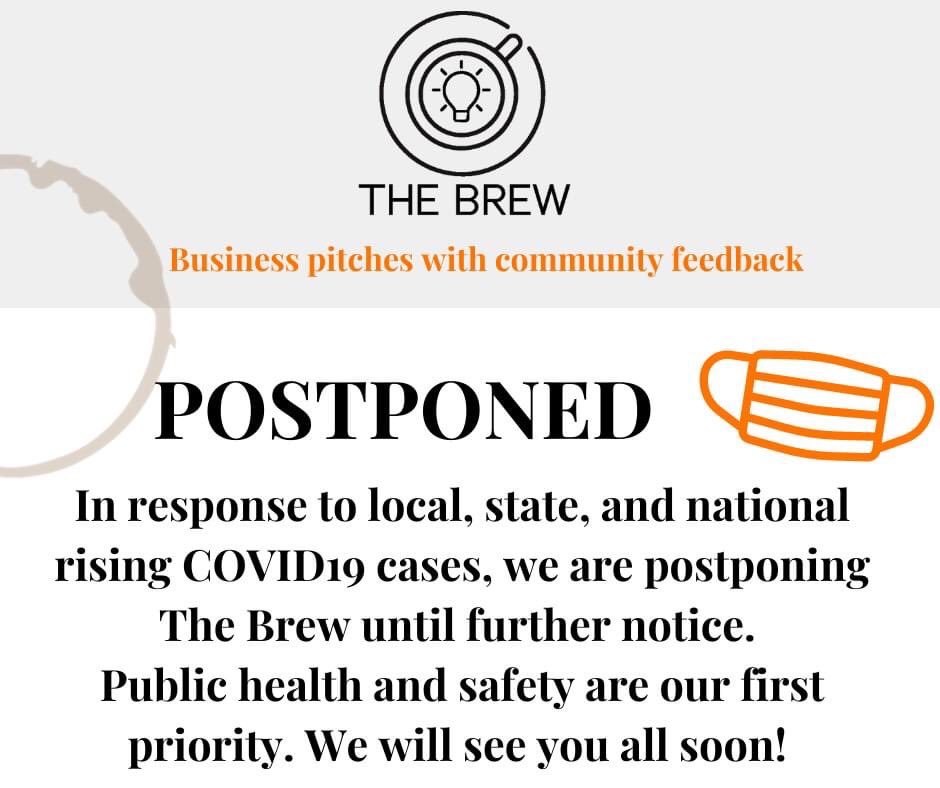 DTAnderson_SC's tweet photo. The Brew is postponed until further notice. Thank you for your patience! https://t.co/3ICmJRPkxc