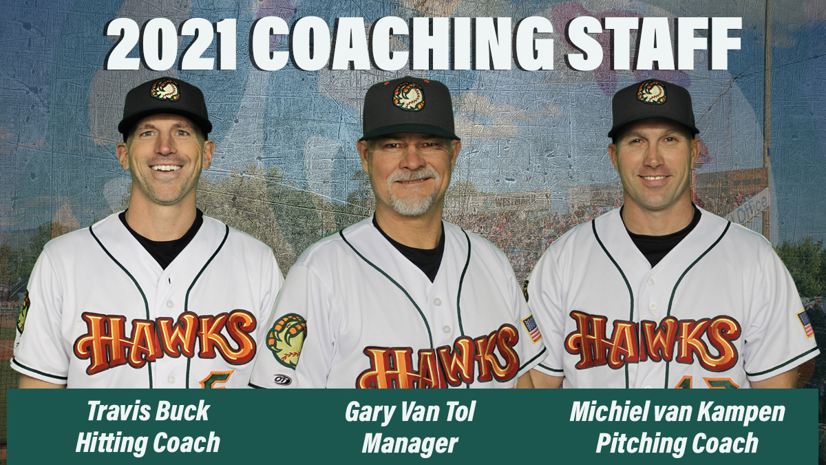 BoiseHawks's tweet photo. BSU ➡ Boise Hawks.

Joining Manager Gary Van Tol will be Travis Buck and Michiel van Kampen!

Read More Here⚾👉https://t.co/mDSaSk1MzM https://t.co/rvOIwMDMdI