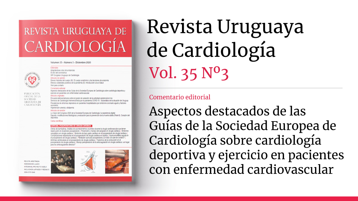 rucardiologia's tweet photo. Comentario editorial de la Dra. Victoria Ramos sobre la guía de ESC sobre cardiología deportiva y ejercicio en pacientes con enfermedad cardiovascular.
https://t.co/gantLSYEUA https://t.co/UB6hQ8cxf6