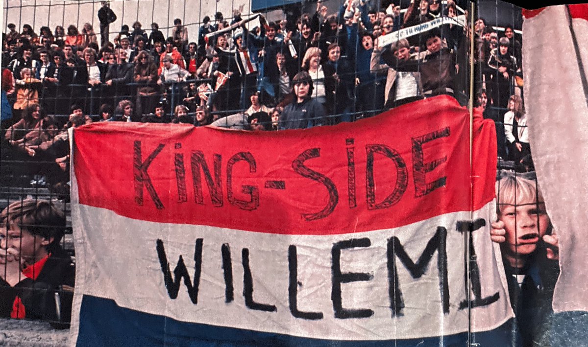 dutch_70's tweet photo. #kingside in 1980 #WillemII #kingzine #ks79 #tricolores #tilburg https://t.co/Edvm99eH9e
