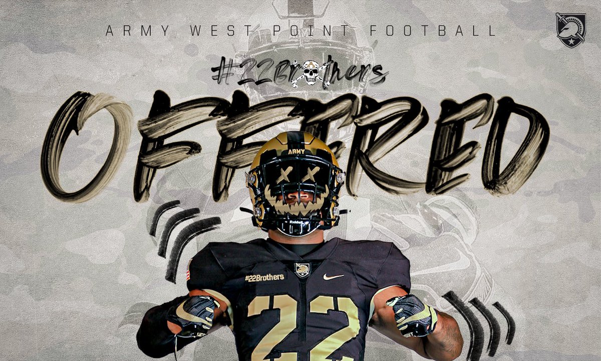 troycollard5's tweet photo. I am extremely excited to announce that I have received an offer from The United States Military Academy at West Point! #GoArmy @CoachJohnLoose @CoachJeffMonken @ArmyWP_Football @ArmyFB_Recruit @coachoswalt @CVHS_Football  @SportsByBLinder @PAPrepsRivals @PaFootballNews https://t.co/9GWktPlZtE