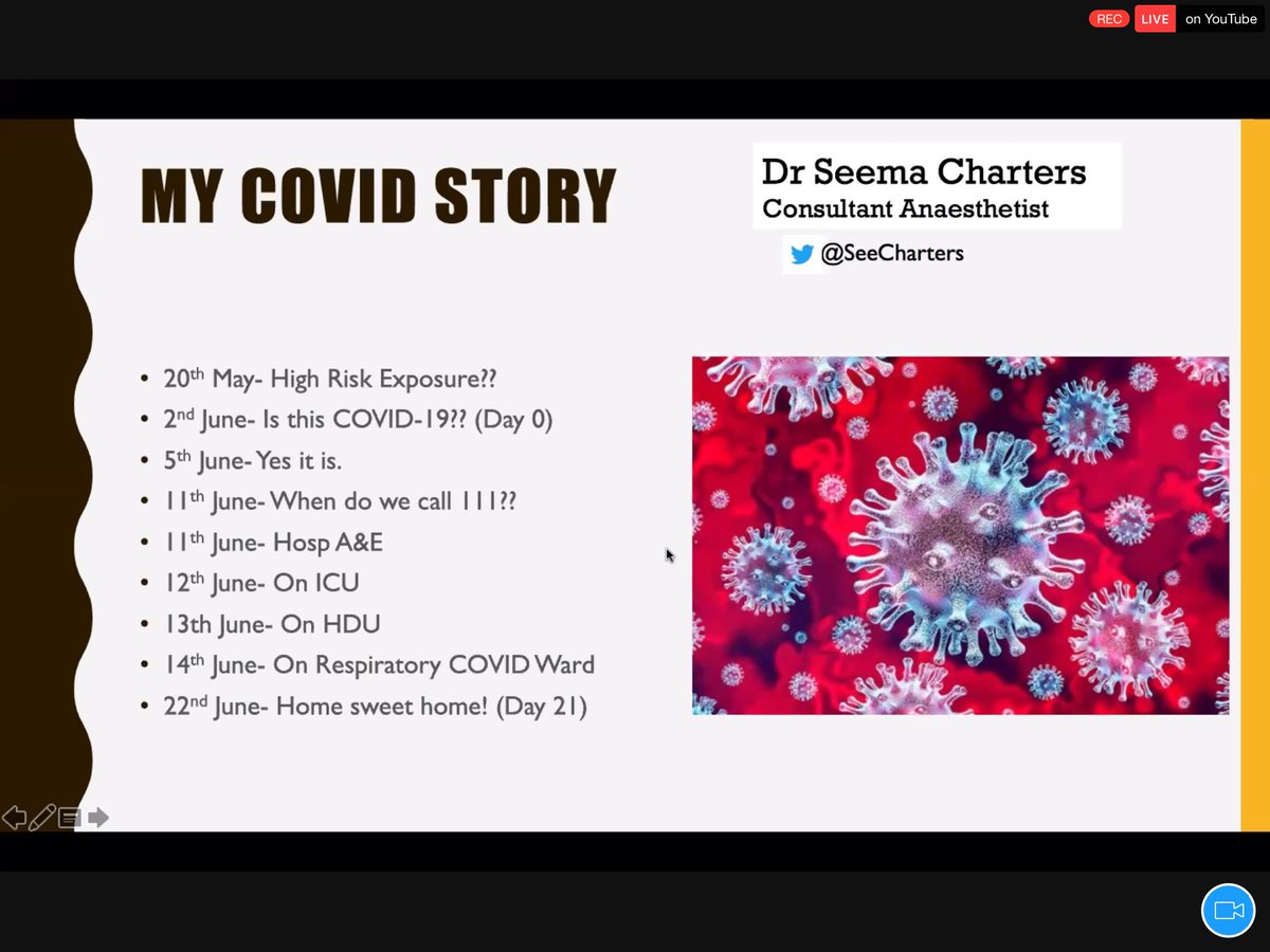 Really powerful patient perspective of #LongCovid from <a href="/SeeCharters/">seema charters</a> 
Thank you for sharing