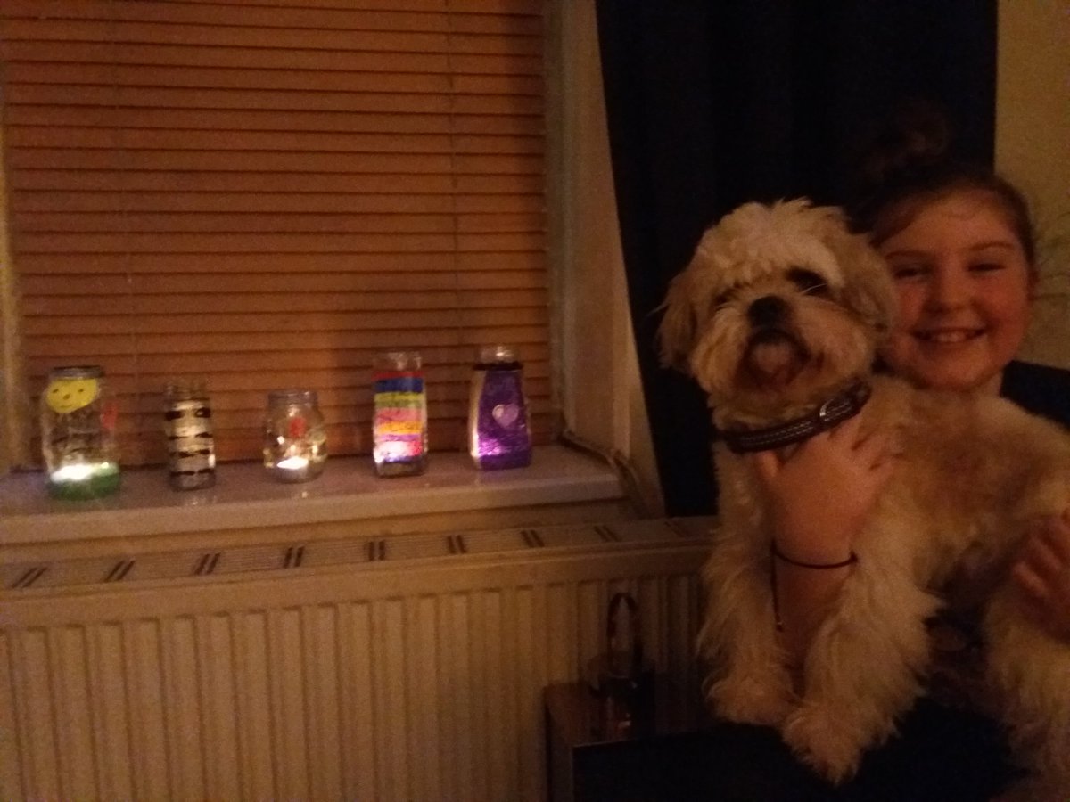 A light in the darkness #Candlemas #lightbringers <a href="/Stebonheath4/">Stebonheath School</a> 🌟🌟🌈🌈