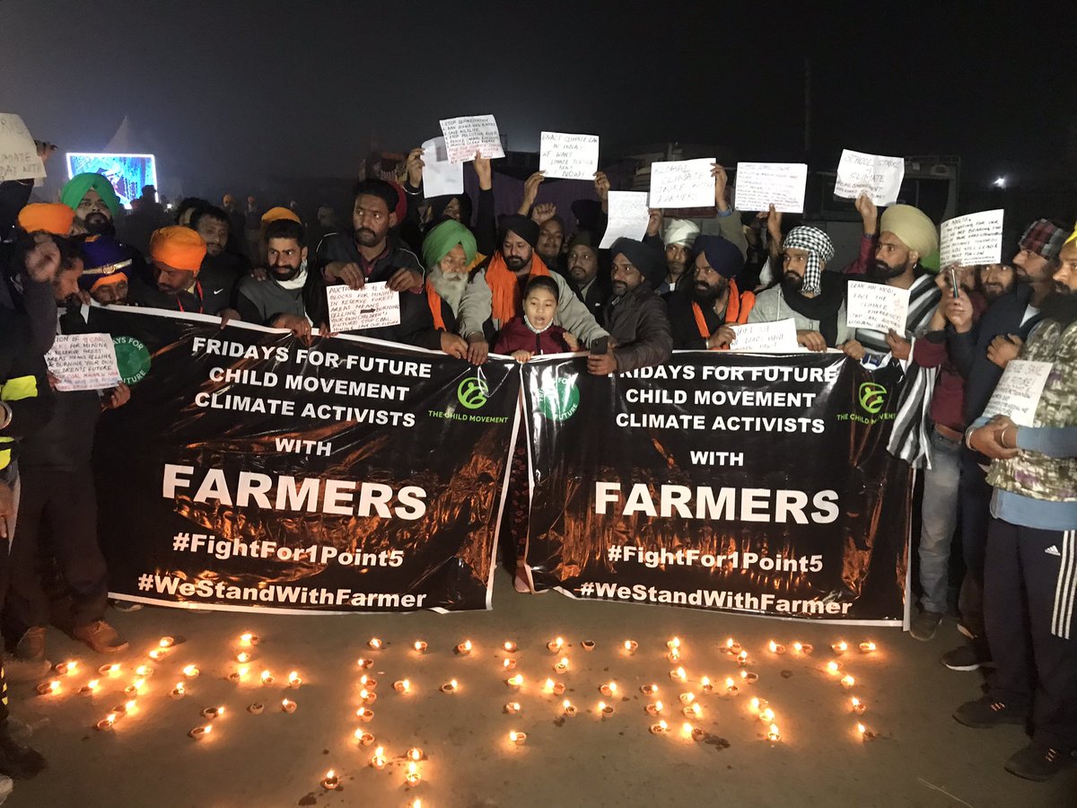 LicypriyaK's tweet photo. Good night everyone! But never forget .....

Millions of climate activists around the World are with our farmers! ✊🏻❤️ https://t.co/ZQgidlYlBt