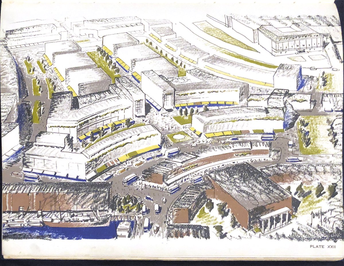 Got my hands on this 1945 copy of the Abercrombie Plan and it’s every bit as beautiful as I could’ve expected