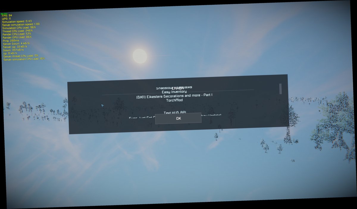 space engineers mods not downloading / Twitter