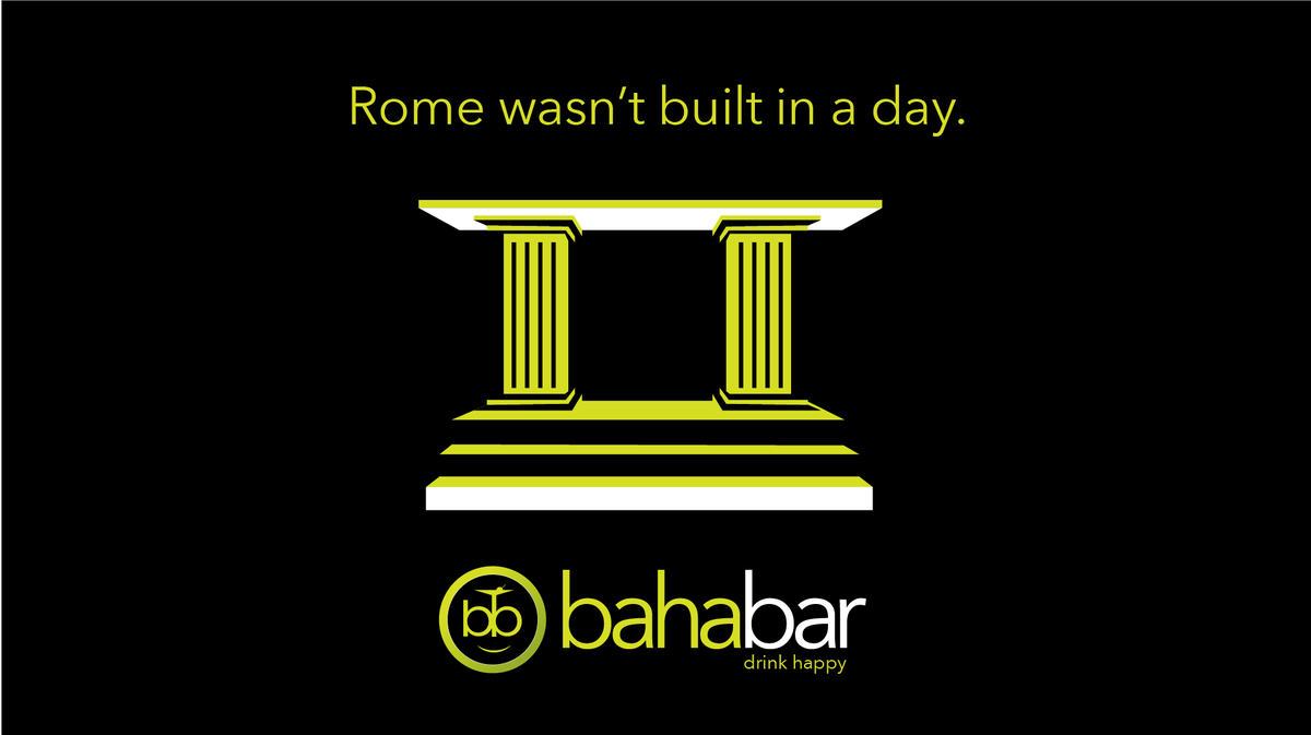 TeamBahaBar's tweet photo. A successful bar is built through evolution.

✅Happier staff.

✅Faster drink production.

✅Slightly more delicious cocktails.

Not with a single invention, but many micro-innovations.

Success must be built brick by brick. https://t.co/uriNZblydc