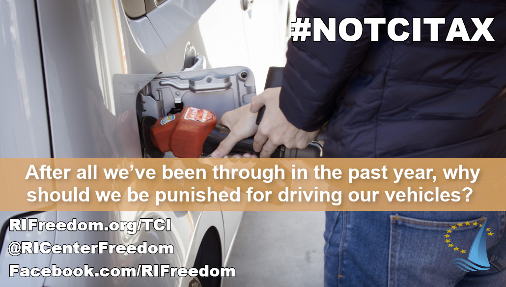RICenterFreedom's tweet photo. CENTER'S NEW PUBLIC POLL: RI'ers say NO to TCI !

Not only is the TCI Gas Tax an economic debacle, but it is politically unpopular. #NoTCItax

See the telling poll results here:
https://t.co/EklG2HELnG https://t.co/yoMoKtLaSr