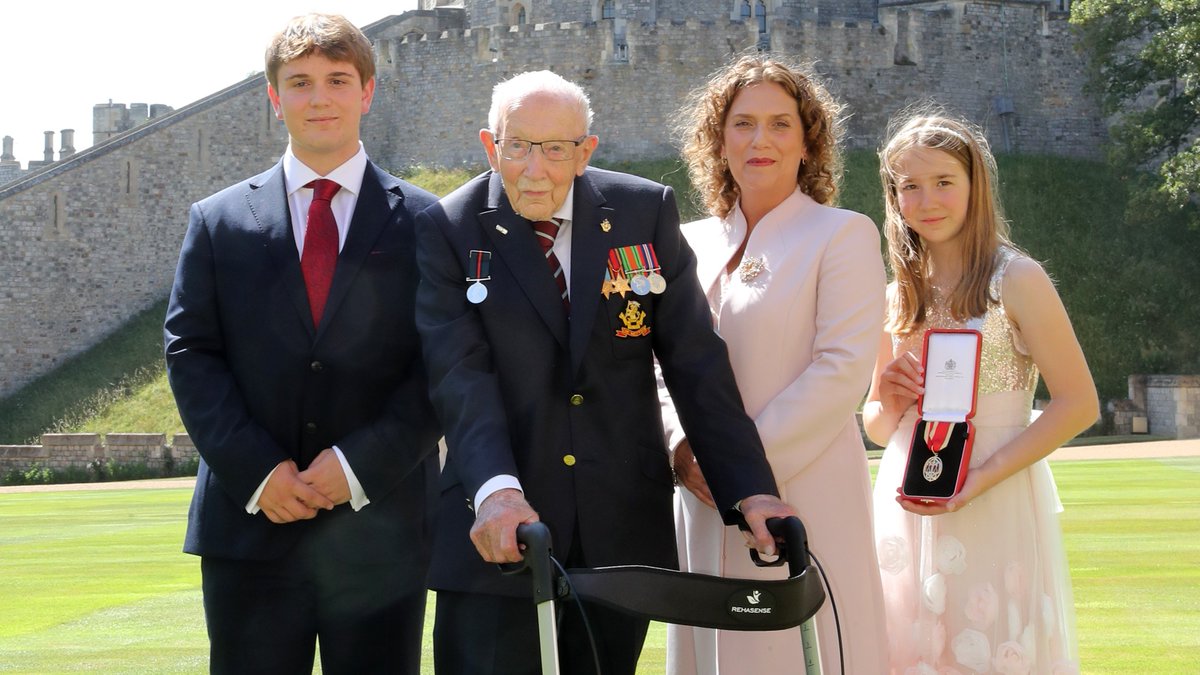 In a statement, his daughters Hannah and Lucy said:"The last year of our father's life was nothing short of remarkable. He was rejuvenated and experienced things he'd only ever dreamed of"