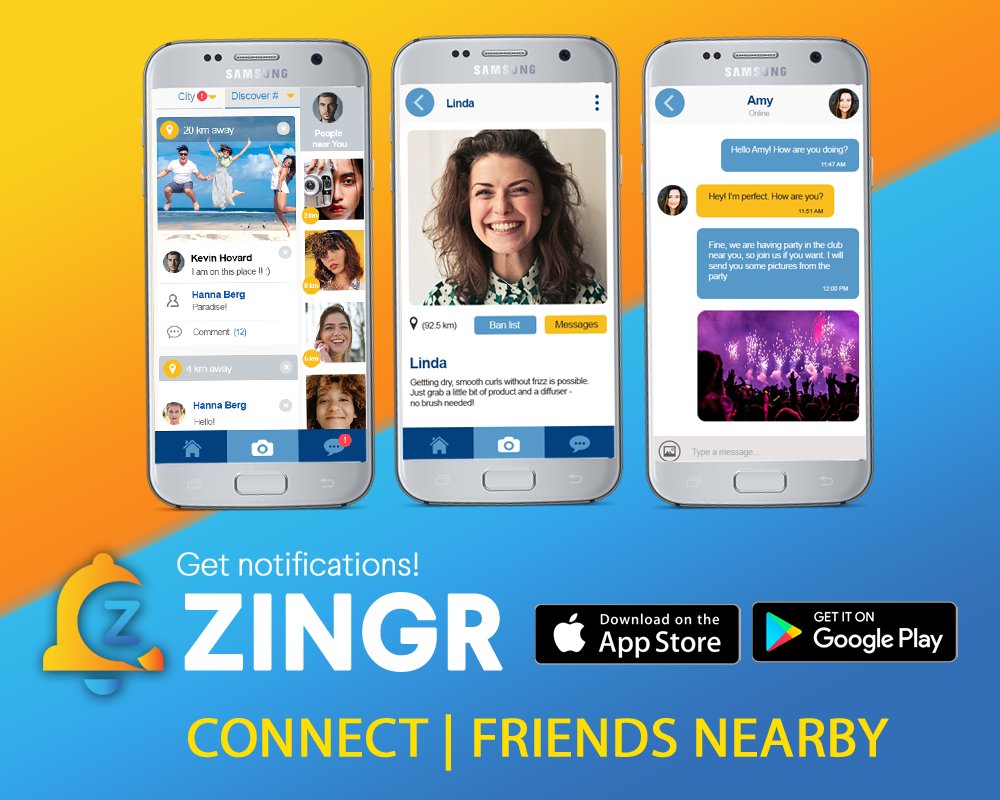AppZingr's tweet photo. Google play https://t.co/IHpMypwKW3 Apple store https://t.co/PCme7rNY2t
#startup #startups #zingr #VentureCapital #venture #investing #investment #investors #investor #TechNews #technology #apple #android #apps #app #investingnews #business  #businesstips #app #Apple #invest #ios https://t.co/uu3eHf1MTm