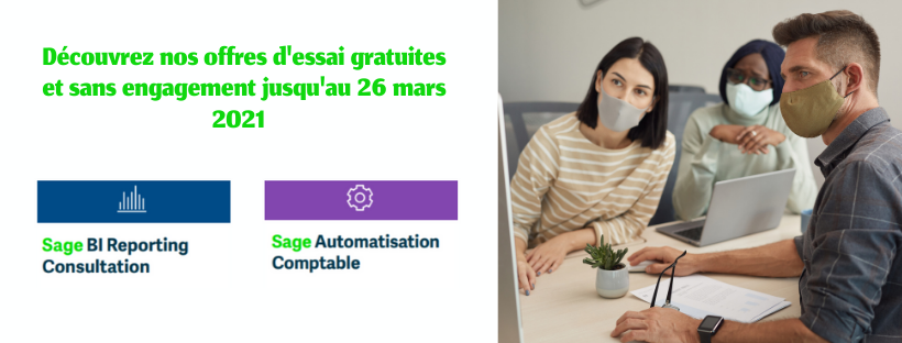 FgsConseils's tweet photo. [SAGE]📌Les offres d'essai Sage sont de RETOURS ! Testez gratuitement et sans engagement l'offre de votre choix :
✔ Sage Bi Reporting en mode Consultation
✔Sage Automatisation Comptable en mode production
⏳ Jusqu'au au 26 mars 2021 !
📞 01 47 63 35 50
#sage100cloud https://t.co/H6FXUnKRQG