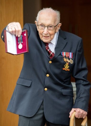baz995's tweet photo. RIP captain Tom 😢  your watch is done. Fair winds and following seas Sir, you were a legend that gave hope to so many. https://t.co/Z1QTbvFFkY