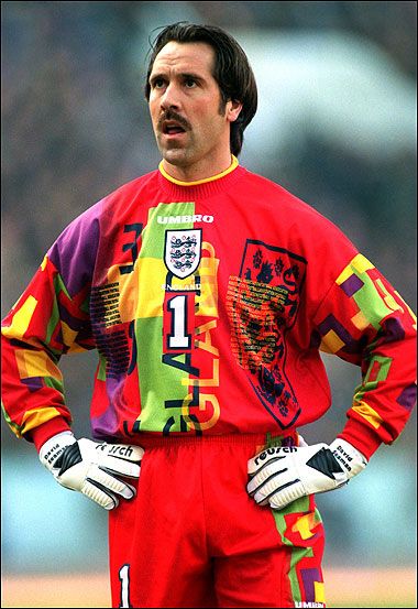 90s goalkeepers as birds  David Seaman/Rainbow Lorikeet ( Mat Gilfedder)