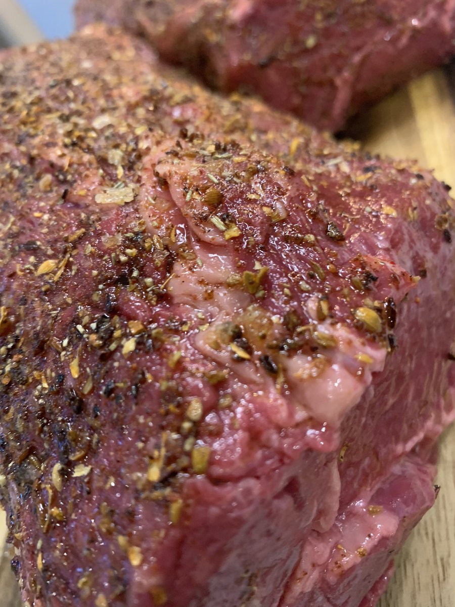 thesquarepopsup's tweet photo. Ribeye ready to go on the @BigGreenEgg for our mixed kebab tomorrow night 5pm-7.30pm, Christ church, car park, Lisburn. Get your order in ASAP #properstreetfood #videotofollow https://t.co/U8cTE2zzvo