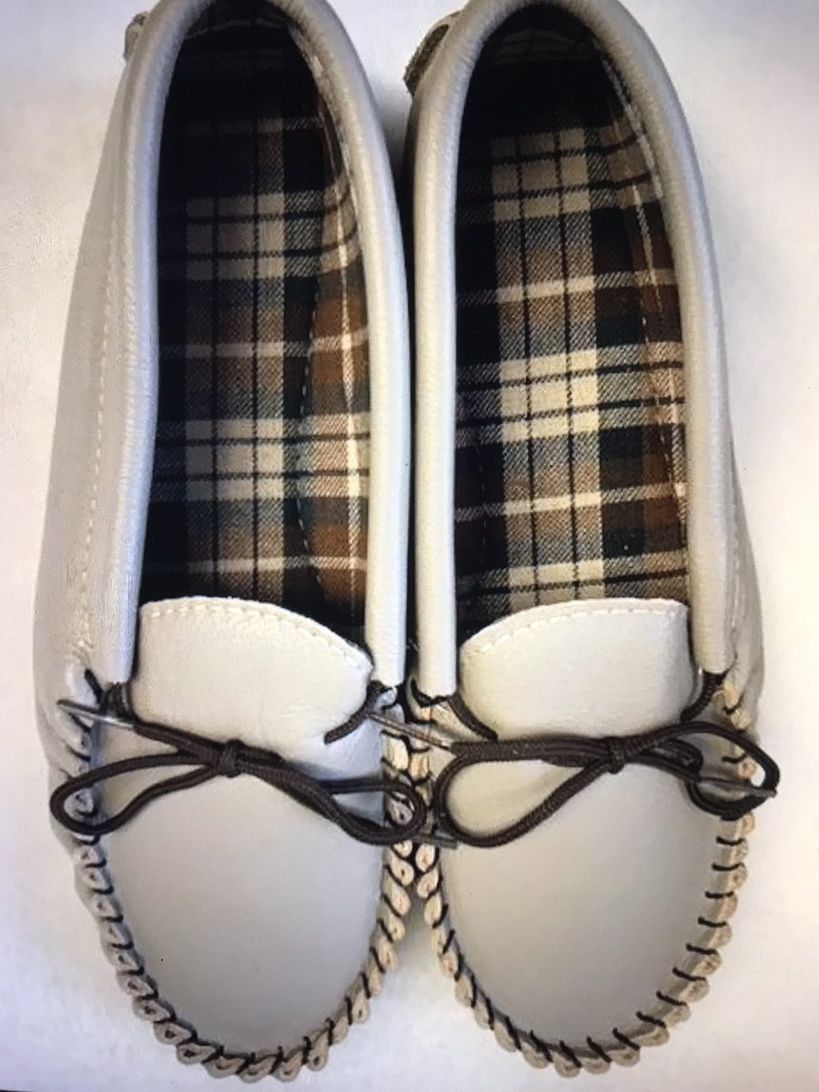 Sale! For leather moccasins with fabric linings and hard soles which was £25 now just £13.50! Follow <a href="/DaneCrafts/">Dane Crafts</a> #Glastonbury #Somerset from @MadeinGB2013 🇬🇧