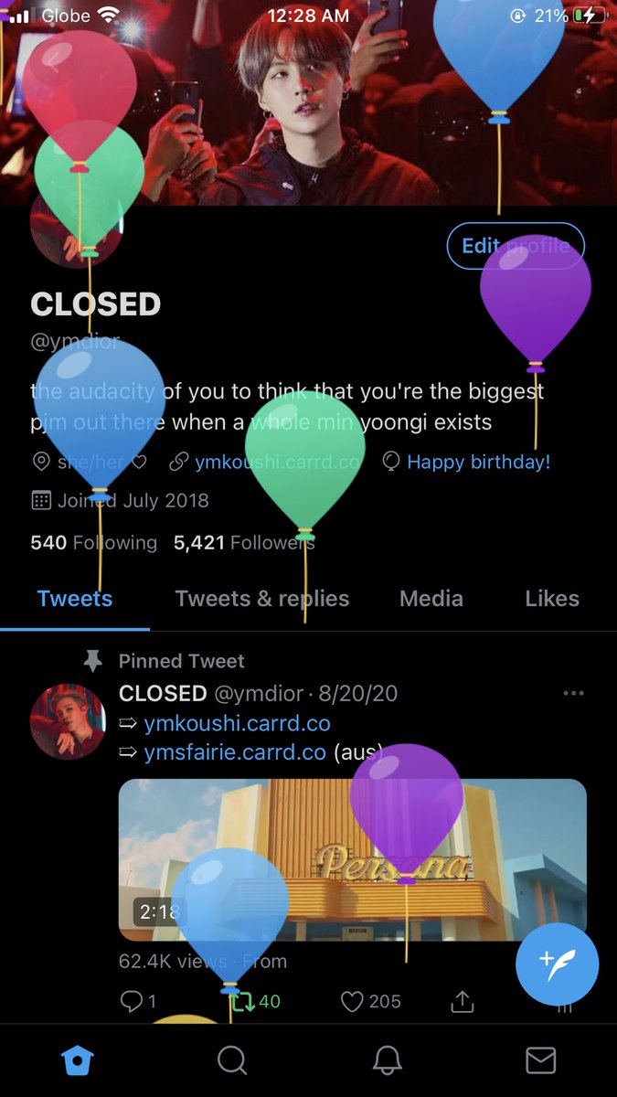ymdior's tweet photo. the balloons r so pretty 🥺 https://t.co/byssbxc9fx